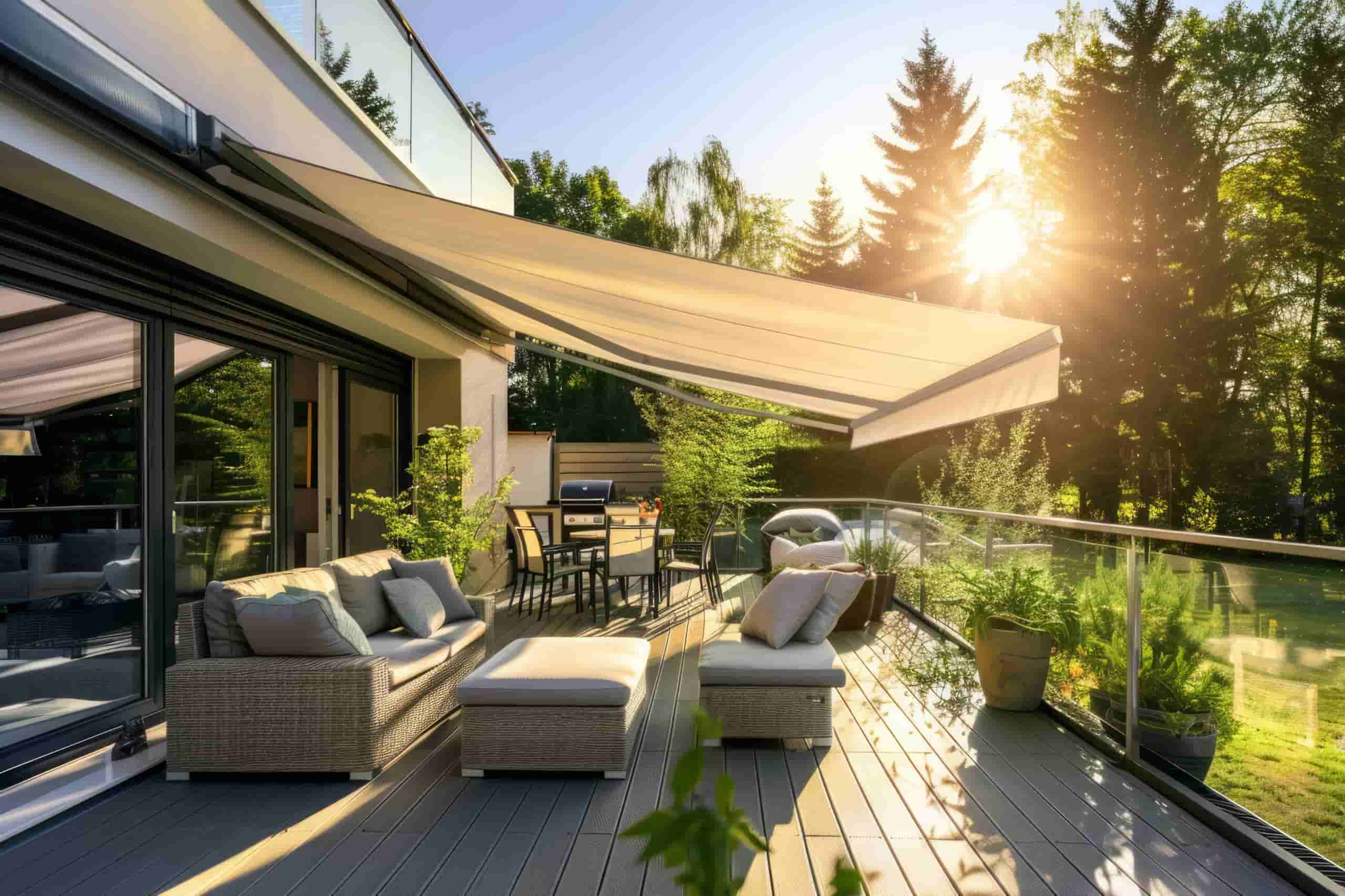 Markisen Markisen als Sonnenschutz in Sierksdorf